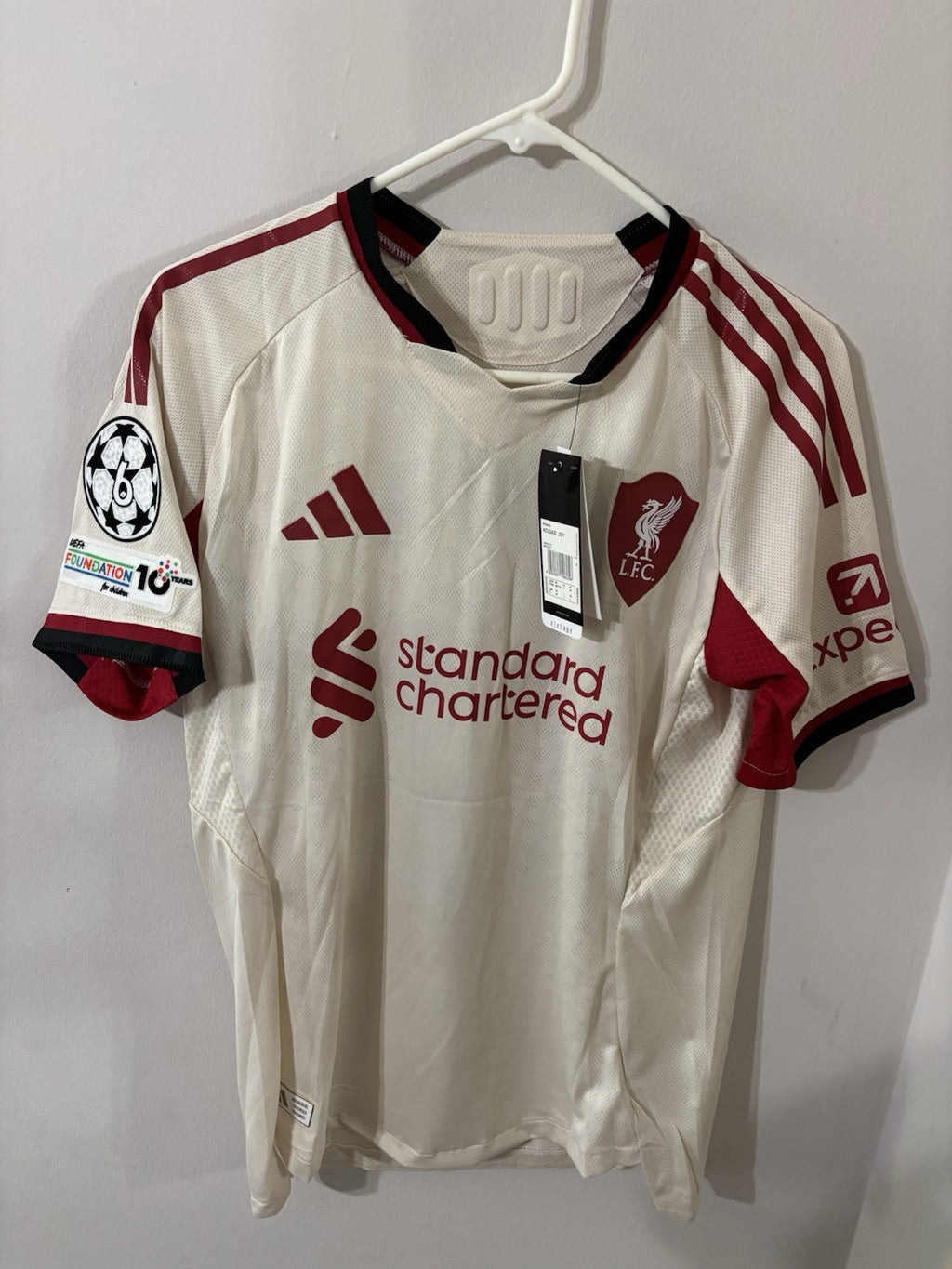 liverpool FC Away Jersey 25/26 Player Version #11 M.salah Size M